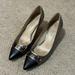 Coach Shoes | Coach Bowery Glove Leather Heels | Color: Black/Silver | Size: 7.5