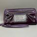 Coach Bags | Coach Poppy Collection Purple Zip Wristlet/Wallet | Color: Purple | Size: Os