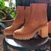 Free People Shoes | Free People James Chelsea Boot Leather Heel Size 38.5 Like New | Color: Brown/Tan | Size: 38.5eu