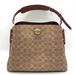 Coach Bags | Coach Bag Signature 2way Brown Shoulder C2745 Pvc X Leather | Color: Brown | Size: Os