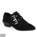 Rebecca Minkoff Shoes | Authentic Rebecca Minkoff Austen Buckle Suede Booties | Color: Black | Size: 9