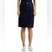 Ralph Lauren Skirts | Lrl Lauren Jeans Co. Ralph Lauren Womens Midi Denim Skirt Sz 2 Stretch Dark Wash | Color: Blue | Size: 2