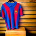 Nike Shirts | Nike Fc Barcelona Retro Polo Shirt. Size Xl. | Color: Blue/Red | Size: Xl