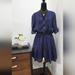 Anthropologie Dresses | Isabella Sinclair Anthropologie Women's Dress Size/ Medium | Color: Blue/White | Size: M