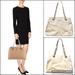 Kate Spade Bags | Kate Spade Ostrich Embossed Leather Chain Shoulder Bag Purse | Color: Cream/White | Size: Os