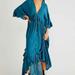 Free People Skirts | Free People Paradiso Maxi Dress | Color: Blue/Green | Size: Xs