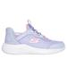 Skechers Girl's Slip-ins: Bounder - Simple Cute Sneaker | Size 12.0 | Lavender | Synthetic/Textile | Machine Washable