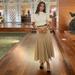Zara Dresses | Blogger's Fave! Zara Dress With Pockets Nwt | Color: Cream/Tan | Size: L