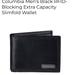 Columbia Bags | Columbia Men's Black Rfid Blocking Extra Capacity Slimfold Wallet-New | Color: Black | Size: 3.5" X 4.3"