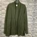 J. Crew Sweaters | J.Crew Green Cotton Long Open Cardigan Sweater Xl (C020) | Color: Green | Size: Xl