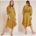 Anthropologie Dresses | Nwt By Anthropologie Midi Dress | Color: Gold/Yellow | Size: M