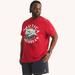 Nautica Men's Big & Tall Sustainably Crafted Nautica Caribbean Graphic T-Shirt Tango Red, 4XL