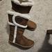 Michael Kors Shoes | Michael Kors Dark Tan Sherpa Boots Sz5 | Color: Brown/Tan | Size: 5