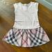 Burberry Dresses | Dress Short Sleeves 2t Burberry Pink | Color: Pink/Tan | Size: 2tg