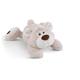 NICI Cuddly soft toy bear Bendix 50cm beige lying - Sustainable plush, cute to cuddle and play with, for children & adults, great gift idea