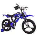 12/14/16/18/20 Inch Kids Bike Children'S Bicycle,Simulation Motorbike Bike/Motorbike Speakers/Motorbike Dashboard/Elongated Leather Cushion/For Children Aged 2-15 Years Old