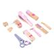 ibasenice 1 Set Simulation Haircut Bag Mini Toys for Kids Barbershop Pretend Play Suit for Kids Breakfast Bread Hair Salon Toys Playset Children’s Toys Barber Smart Toy Decorations Wooden