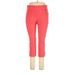 Rafaella Dress Pants - High Rise Skinny Leg Cropped: Red Bottoms - Women's Size 14