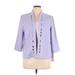 Alfred Dunner Blazer Jacket: Purple Jackets & Outerwear - Women's Size 16 Petite