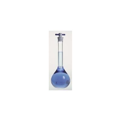 Kimble/Kontes KIMAX Volumetric Flasks with Color-Coded PTFE ST Stopper Class A Kimble Chase 28014F 100 Case of