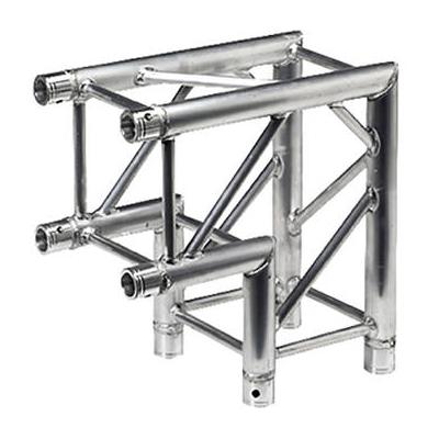 Global Truss Used SQ-4121 2-Way 90° F34 Square Truss Corner (Silver) SQ-4121