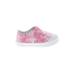 Little Me Sneakers: Pink Color Block Shoes - Kids Girl's Size 3