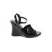 Zara Wedges: Black Shoes - Women's Size 40