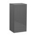 WALLKITCHENS Open Particleboard Standard Wall Cabinet Ready-to-Assemble in Gray | 30 H x 9 W x 12 D in | Wayfair W0930SD-GG