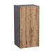WALLKITCHENS Open Particleboard Standard Wall Cabinet Ready-to-Assemble in Gray | 30 H x 21 W x 12 D in | Wayfair W2130SD-NT