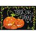The Holiday Aisle® Candy Corn V2 by Anne Tavoletti - Wrapped Canvas Print Canvas/Metal | 32 H x 48 W x 1.25 D in | Wayfair