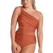 Women's Victoria's Secret Asymmetrical Slimming Compression One-Piece Swimsuit