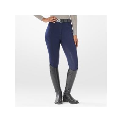 Piper Knit Everyday High - Rise Breeches by SmartPak - Full Seat - 24R - Navy - Smartpak