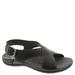 Eastland Coastal - Womens 6 Black Sandal Medium