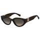 Tommy Hilfiger Unisex Th 1957/s Sunglasses, 086/HA Havana, 54