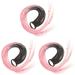 Dirty Ponytail Long Braided Wig Women Hair Extensions Gradient to Weave High Temperature Wire Women s Set of 3