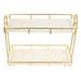 Storage Shelf Decorative Tray Makeup Organizer Shelf Bathroom Cosmetics Holder Dresser Storage Holder Cosmetic Storage Rack Cosmetic Storage Box White Carbon Steel