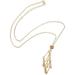 Natural Crystal Raw Stone Mesh Bag Metal Bamboo Necklace Braided Pendant Adjustable Chain Necklaces Cord Holder Copper