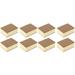 Tiramisu Cake Powder Puff Beauty Egg Liquid Foundation Special Wet and Dry Double (Boxed) *4pcs* 8 Face Puffs Sponge Makeup Pad Portapotty Hydrophilic Polyurethane