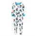 Thomas & Friends Toddler Boy s Character Print Cotton Footed Pajama Sleeper Size 4T