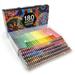 OWSOO Color Pen Water Soluble Color Watercolor Pencils 48/72/120/150/180 Pencils Art Supplies Set Water Soluble 48 72 120 Pencils Set Water Art Supplies Books 120 150 180 Soluble Color Pencils Abody