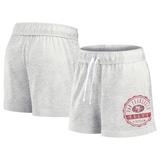 Women's Fanatics Branded Oatmeal San Francisco 49ers Vintage Badge Shorts