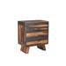 Jordan 3-drawer Live Edge Wood Nightstand