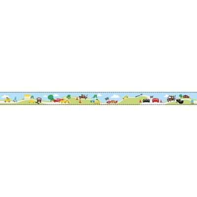 Disney & Pixar Cars Light Blue Border