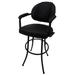 Swivel Counter Metal Bar Stool 26" - M-70 - 26 inch Seat