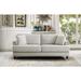 Chenille modern Upholstered Sofas 2 Seater Couches with Nails and Armrests