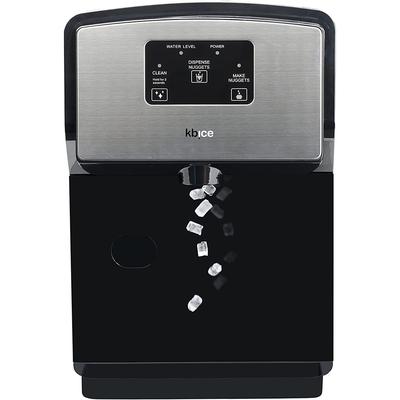 KBice Self Dispensing Countertop Nugget Ice Maker, Crunchy Pebble Ice Maker, Sonic Ice Maker