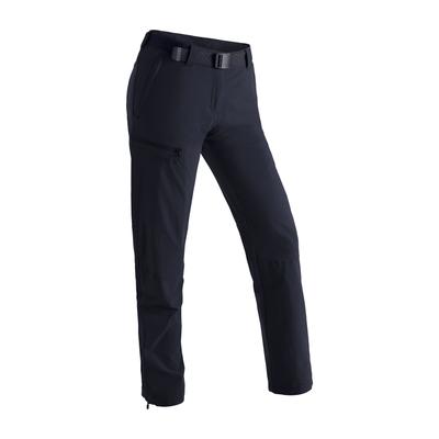 Funktionshose MAIER SPORTS "Inara slim", Damen, Gr. 25, Kurzgrößen, blau (dunkelblau), 90% Polyamid, 10% Elasthan, Hosen, Herren Wanderhose, atmungsaktive Outdoor-Hose, 4 Taschen, Slim Fit Image