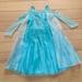 Disney Costumes | Frozen Elsa Costume Size Us 3 | Color: Blue | Size: 98cm