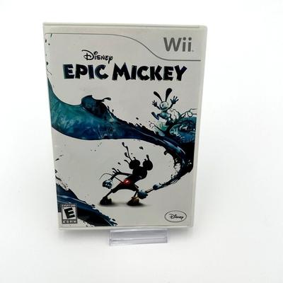 Disney Video Games & Consoles | Disney Epic Mickey (Nintendo Wii, 2010) Cib Video Game | Color: White | Size: Os