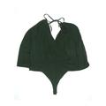 ASOS Bodysuit: Green Print Tops - Women's Size 18